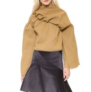 J W Anderson Ruched sleeved top